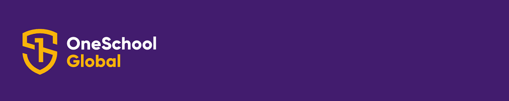 OneSchool Global Purple Banner
